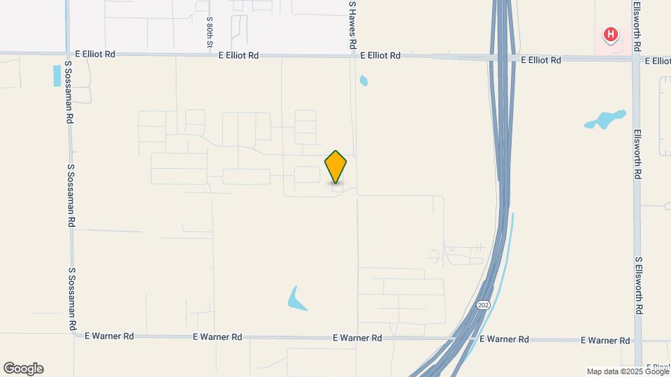 3949 S Verbena Map and Location Details