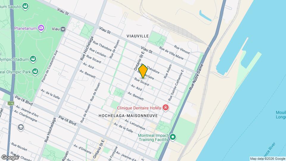 1821-1829 Sicard Rue Map and Location Details