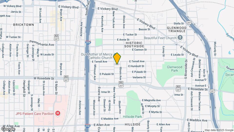 1009 E Humbolt St-Unit -A Mapa y Detalles de la Ubicación