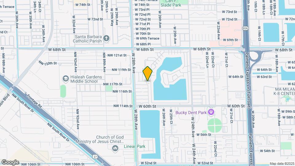 2720 W 63rd Pl Map and Location Details