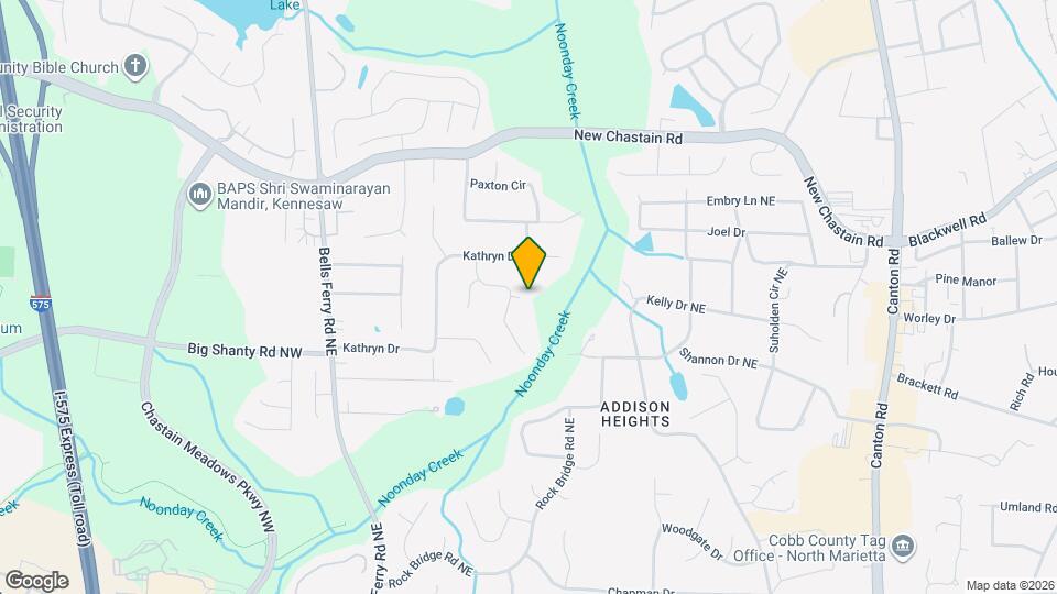 303 Lowe Ct NW Map and Location Details