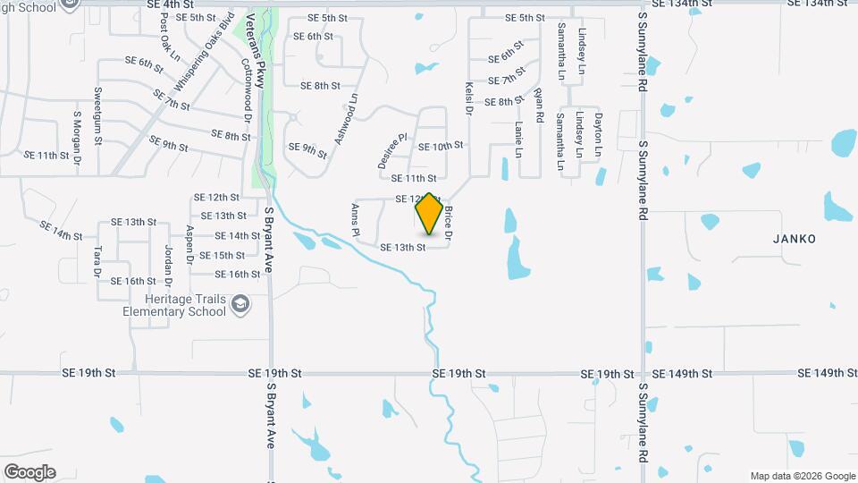 2525 SE 13th St Map and Location Details