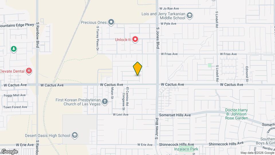 6235 Shamrock Lake Ave Map and Location Details