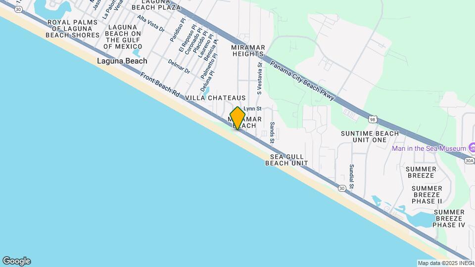 17817 Front Beach Rd Map and Location Details