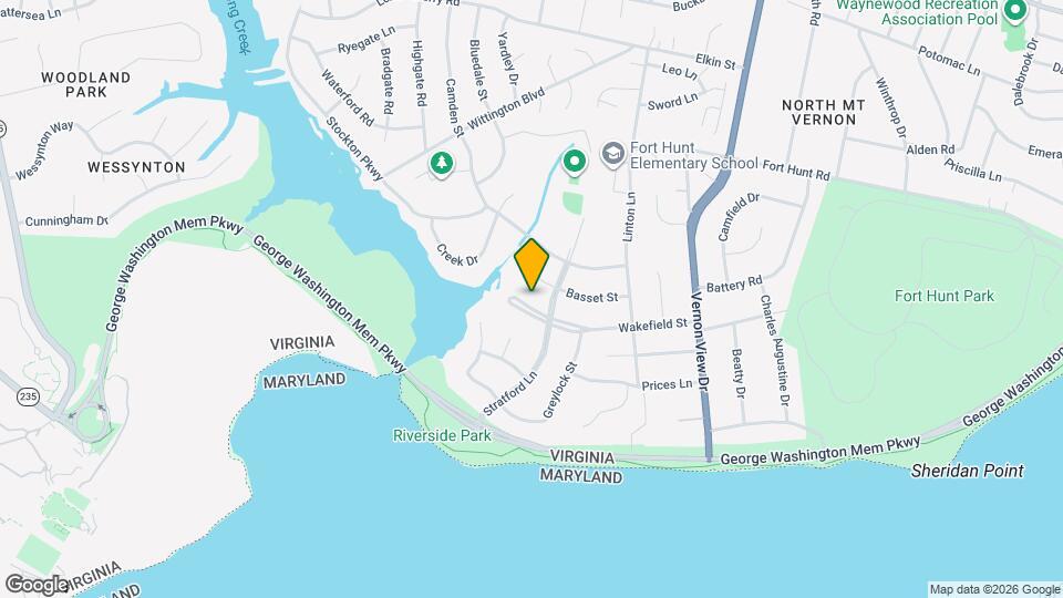 2206 Wakefield St Mapa y Detalles de la Ubicación