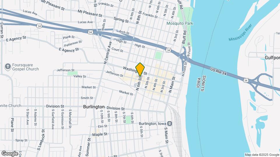 309 N 6th St Mapa y Detalles de la Ubicación