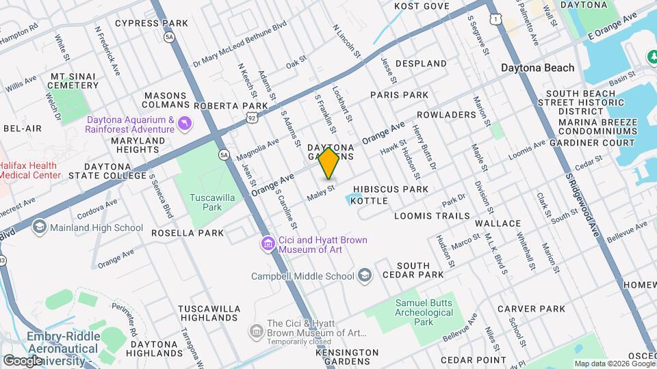 858 Maley St Map and Location Details