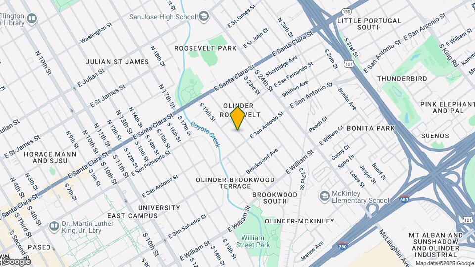 133 S 20th St Map and Location Details
