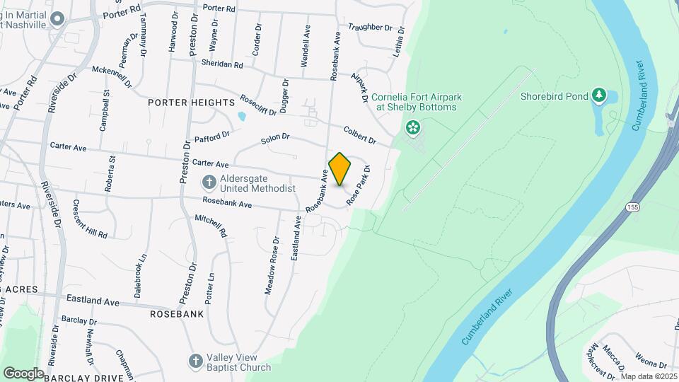 808 Roseview Dr Map and Location Details