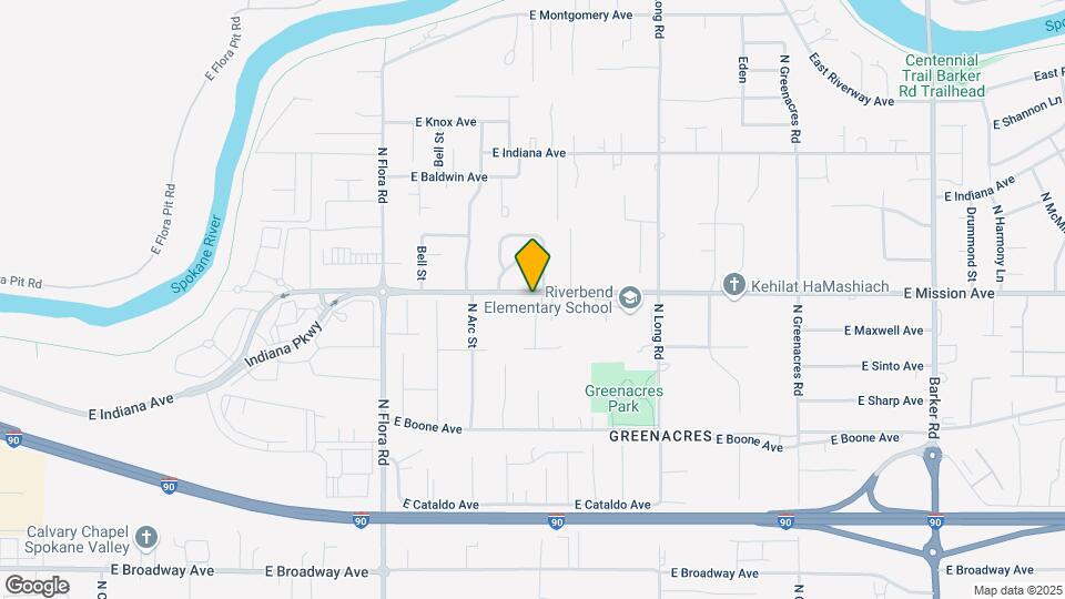 1525 N Corbin Rd Map and Location Details