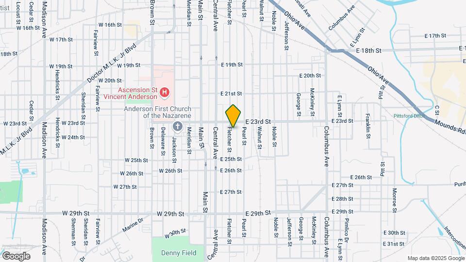 2320 Fletcher St Map and Location Details