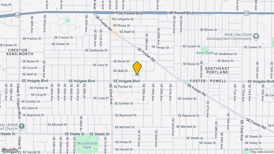 4435 SE 57th Ave Mapa y Detalles de la Ubicación