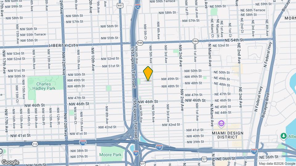 521 NW 48th St Map and Location Details