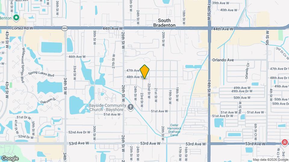 4805 23rd St W Map and Location Details