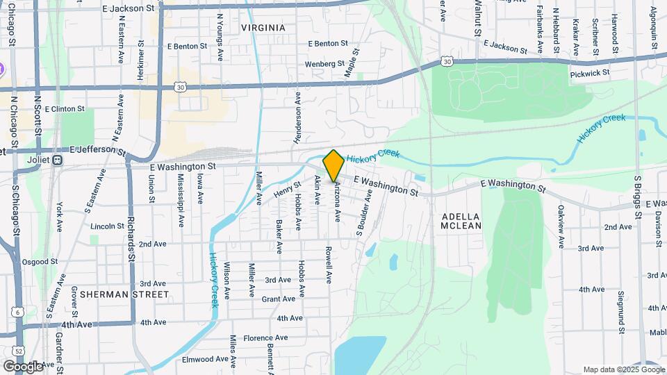 107 Arizona Ave, Unit 2S Mapa y Detalles de la Ubicación