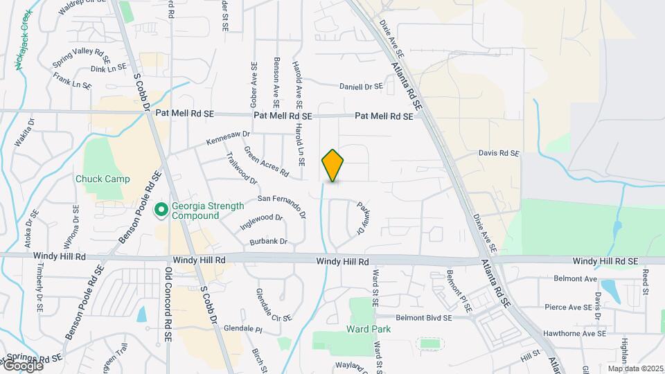 2170 Wells Dr SE Map and Location Details