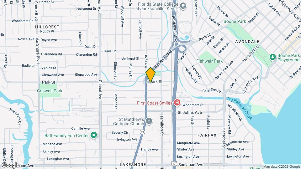 4584 Park St Map and Location Details
