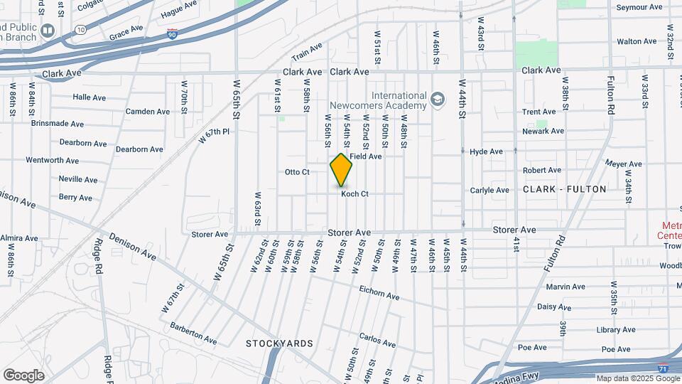 3296 W 54th St Map and Location Details