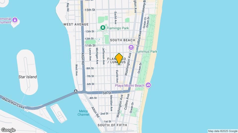 635 8th St Map and Location Details