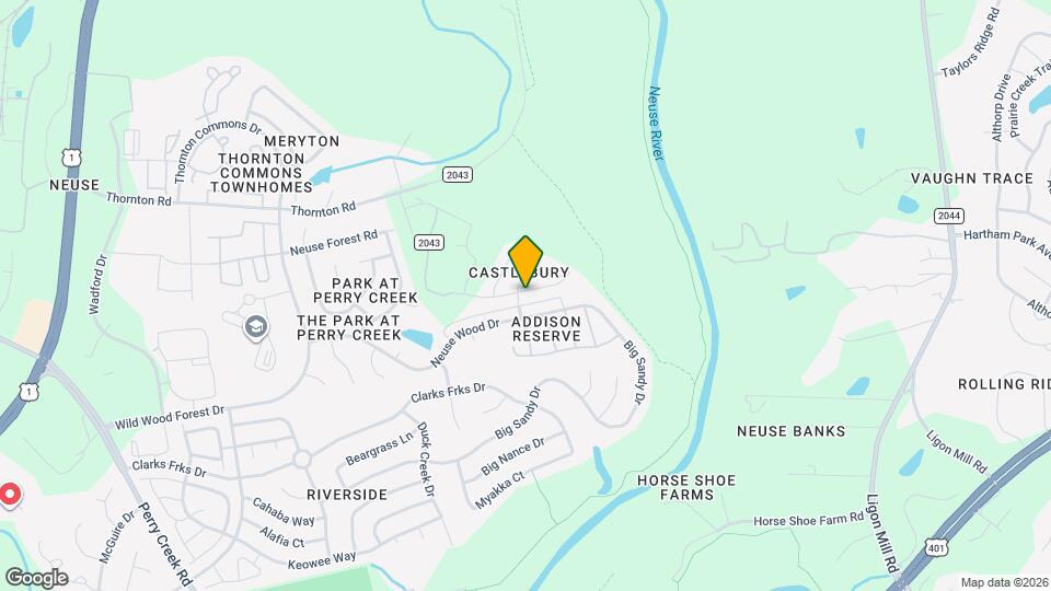 6004 Brambleberry Way Map and Location Details