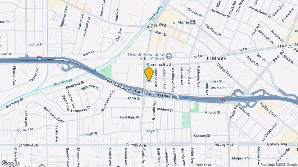3352 Santa Anita Ave Map and Location Details