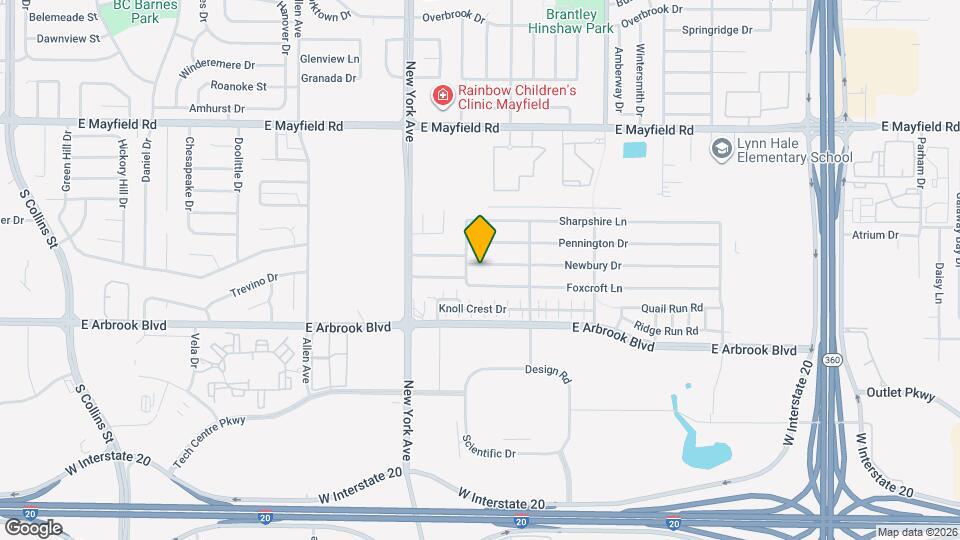 2004 Newbury Dr Map and Location Details