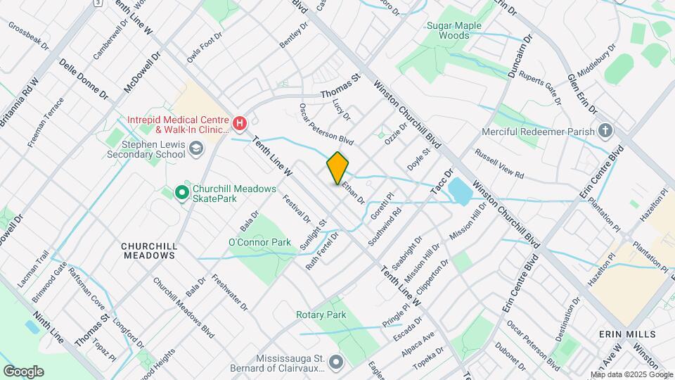 5517 Meadowcrest Ave Map and Location Details