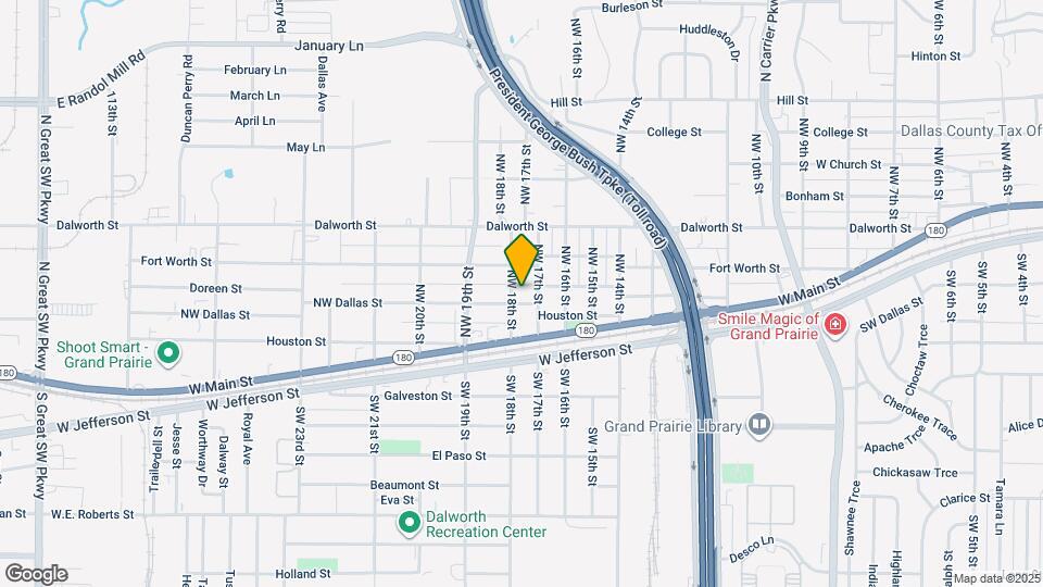 1714 NW Dallas St Map and Location Details