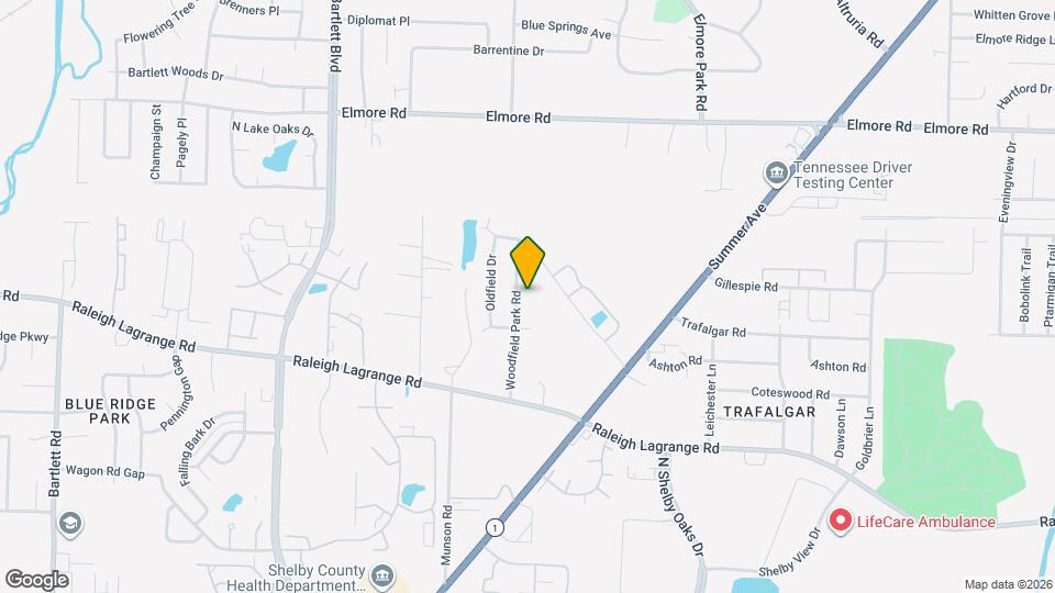 2176 Woodfield Park Rd Mapa y Detalles de la Ubicación