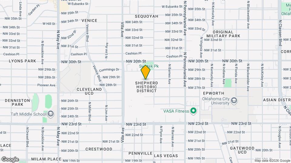 2324 NW 28th St Map and Location Details