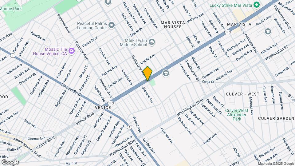 1620 Venice Blvd Map and Location Details
