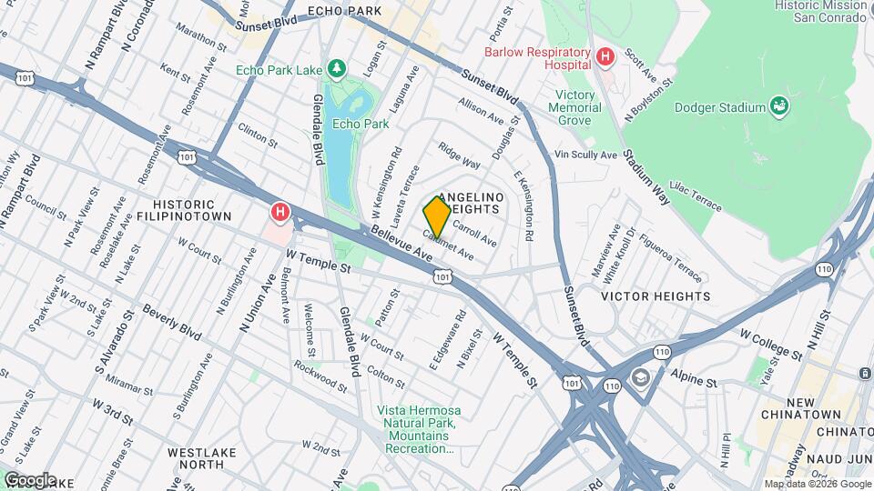 1412 Calumet Ave Map and Location Details