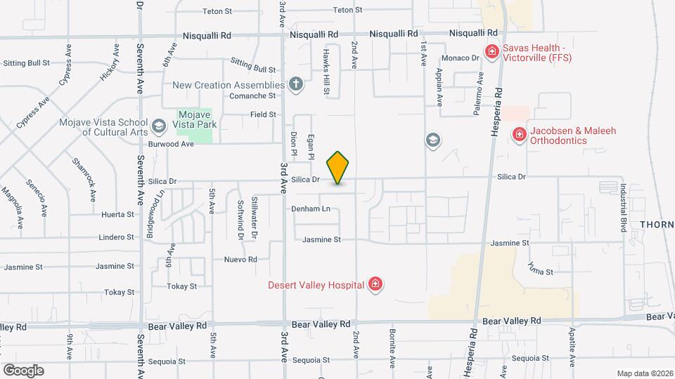 16656 Hastings Pl Map and Location Details