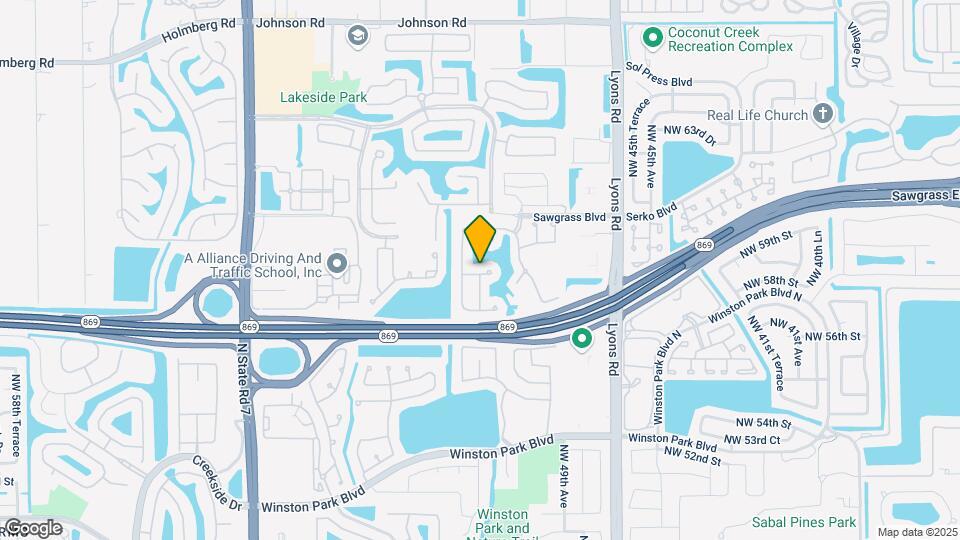 4875 NW 58th Pl Mapa y Detalles de la Ubicación