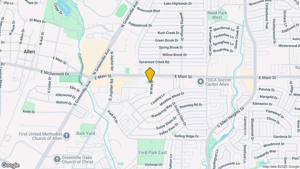 110 W Way Dr Map and Location Details