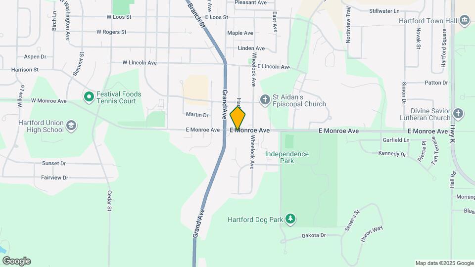 425 E Monroe Ave Map and Location Details