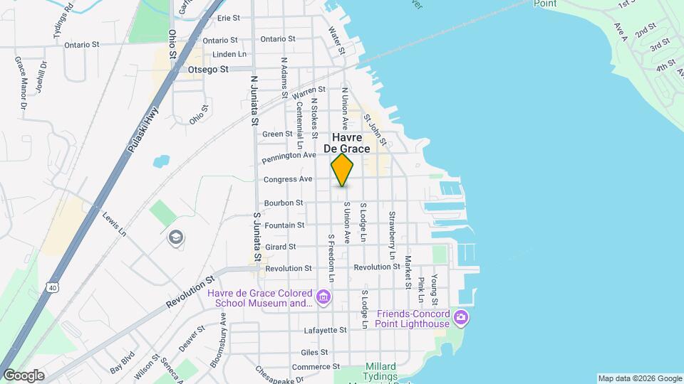 116 S Union Ave Map and Location Details