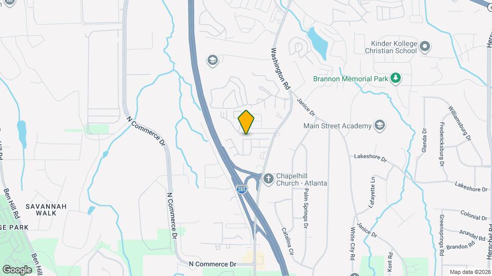 4249 High Park Ln Map and Location Details