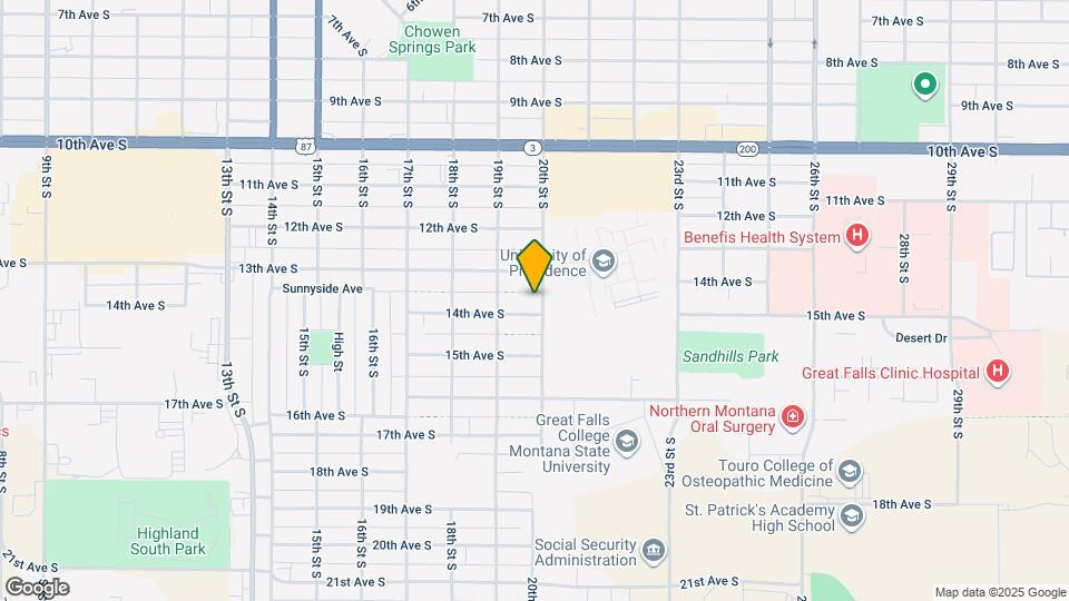 1921 14th Ave S Map and Location Details