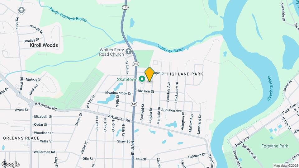 405 Gulpha Dr Map and Location Details