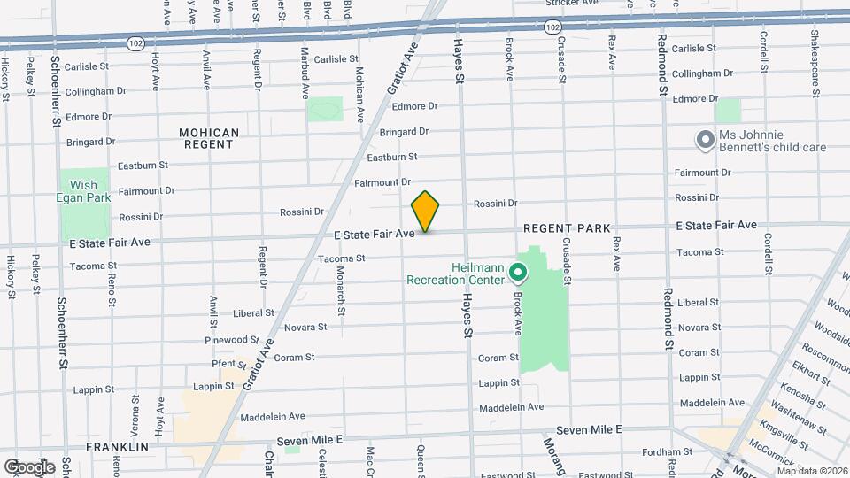 14952 E State Fair Ave Map and Location Details