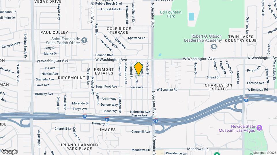 516 N Princeton St Map and Location Details