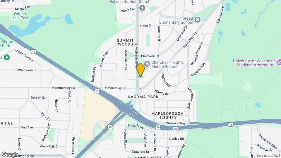 1201 S Midvale Blvd, Unit C Map and Location Details