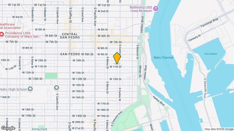 326 W 11th St Map and Location Details