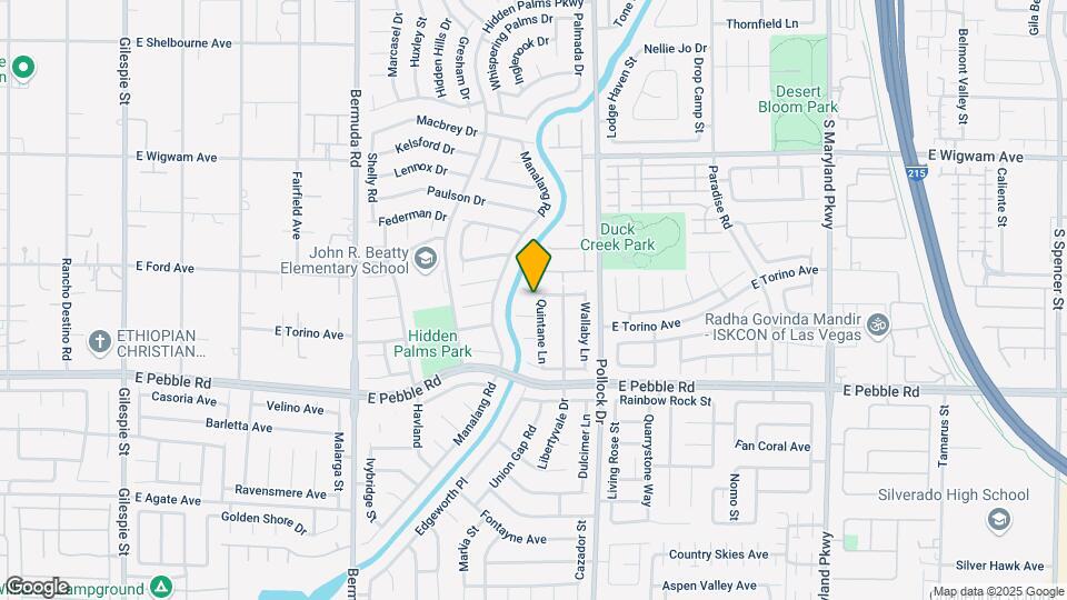 8751 Quintane Ln Map and Location Details