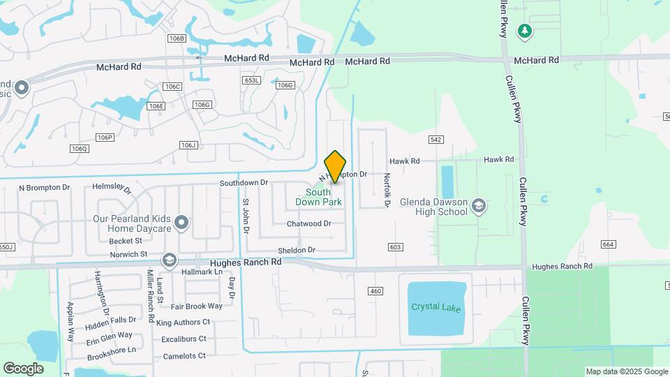 1015 S Wellsford Dr Map and Location Details