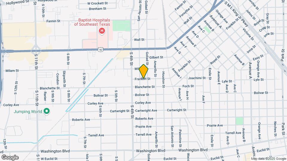 2735 Franklin St Map and Location Details