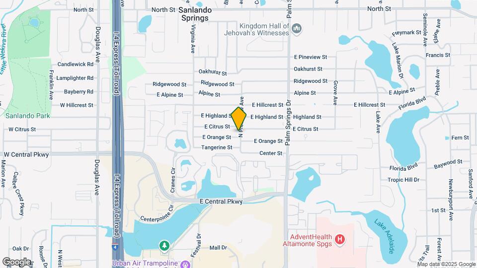 353 E Orange St Map and Location Details