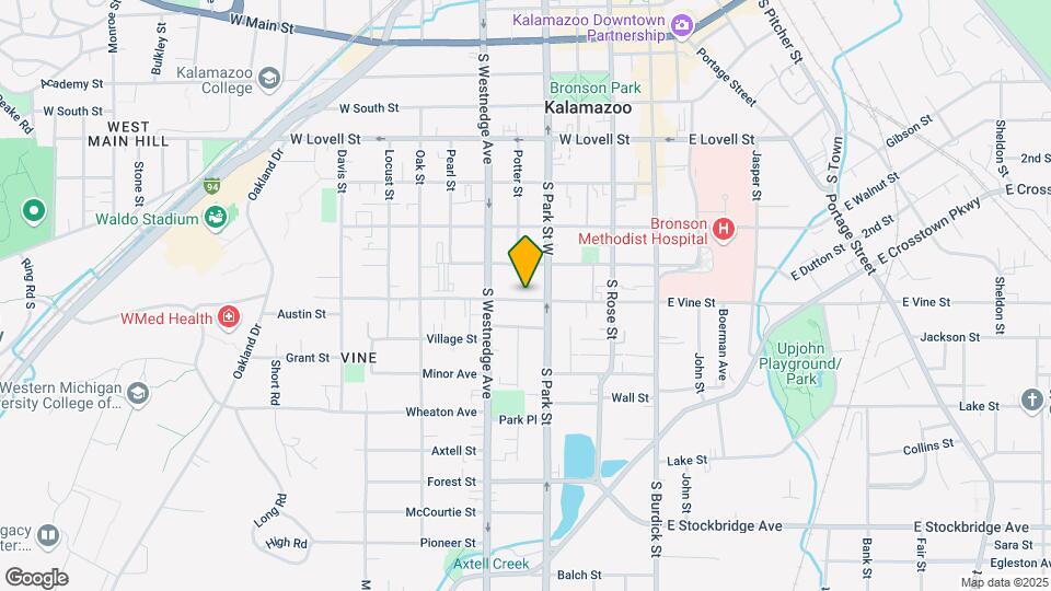 430 W Vine St Map and Location Details