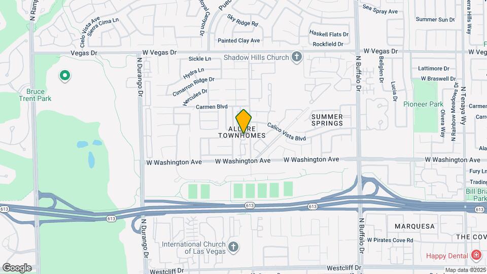 1025 Allure Dr Map and Location Details